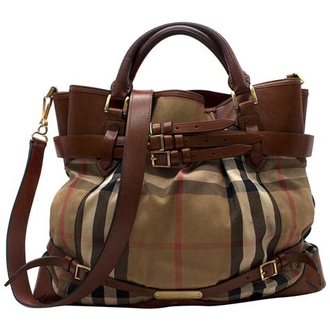 burberry nova check canvas leather satchel|farfetch Burberry handbags.